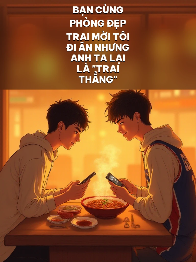 Bạn Cùng Phòng Đẹp Trai Mời Tôi Đi Ăn Nhưng Anh Ta Lại Là "Trai Thẳng"