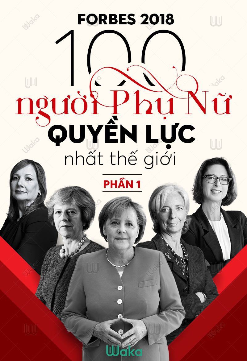Top 100 Người Phụ Nữ Quyền Lực Nhất Thế Giới 2018