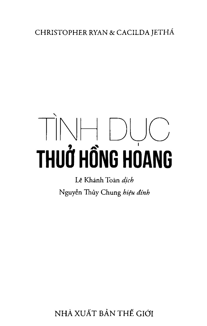 Tình Dục Thuở Hồng Hoang