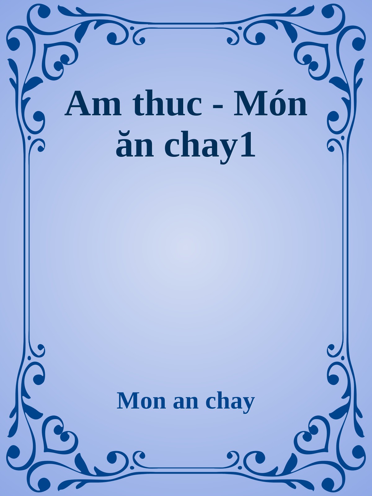 Am thuc - Món ăn chay1