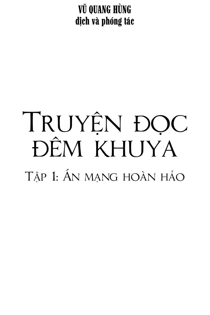 Vụ Án Mạng Hoàn Hảo