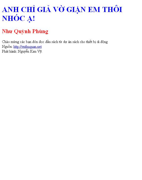 ANH CHỈ GIẢ VỜ GIẬN EM THÔI NHÓC Ạ!
