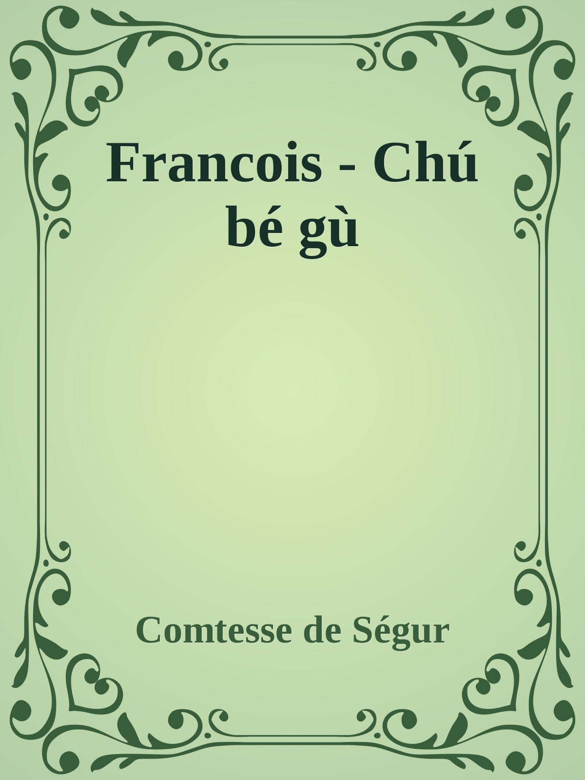 Francois - Chú bé gù