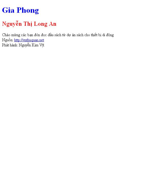 Gia Phong