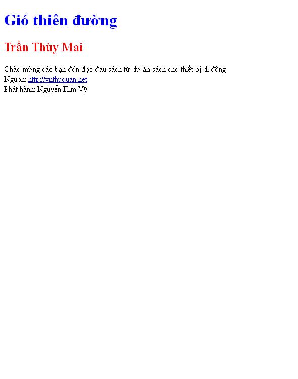 Gió thiên đường