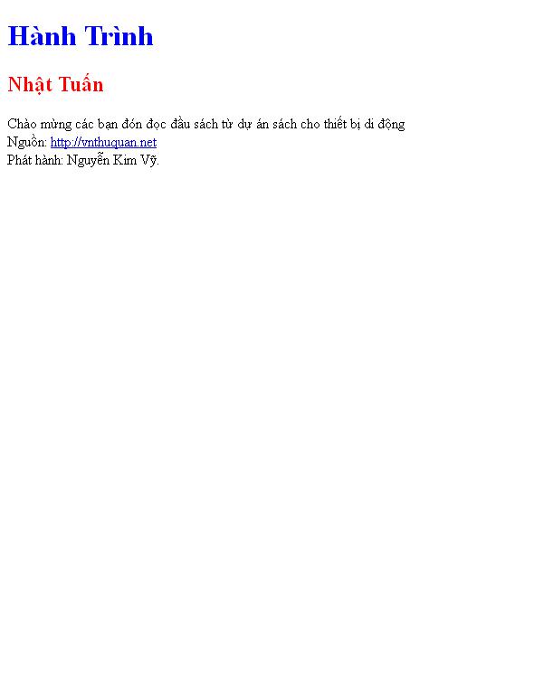 Hành Trình