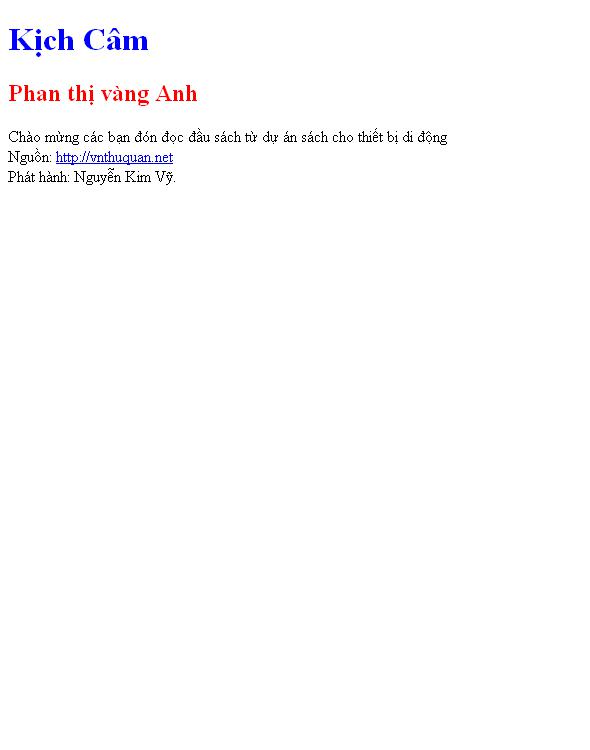 Kịch Câm