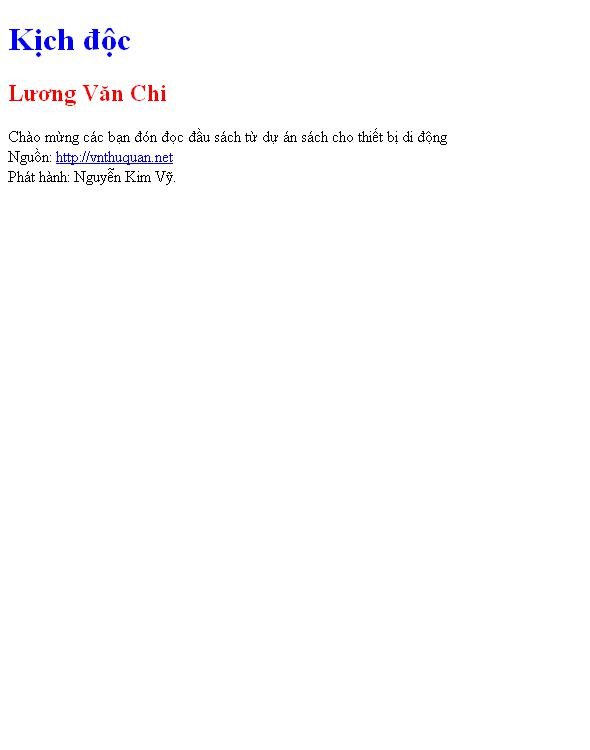 Kịch độc