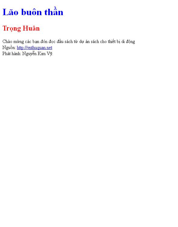 Lão buôn thần
