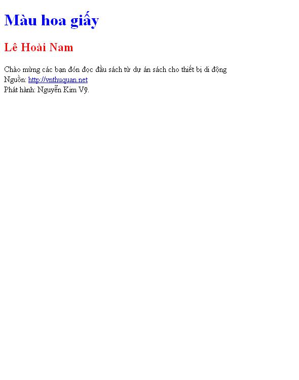Màu hoa giấy