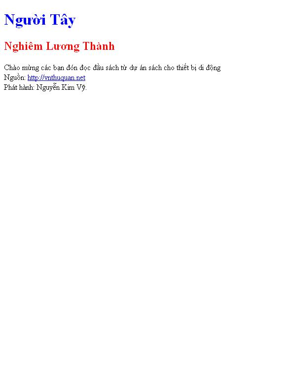 Người Tây