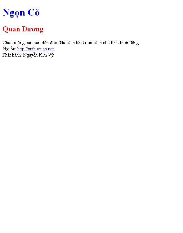 Ngọn Cỏ