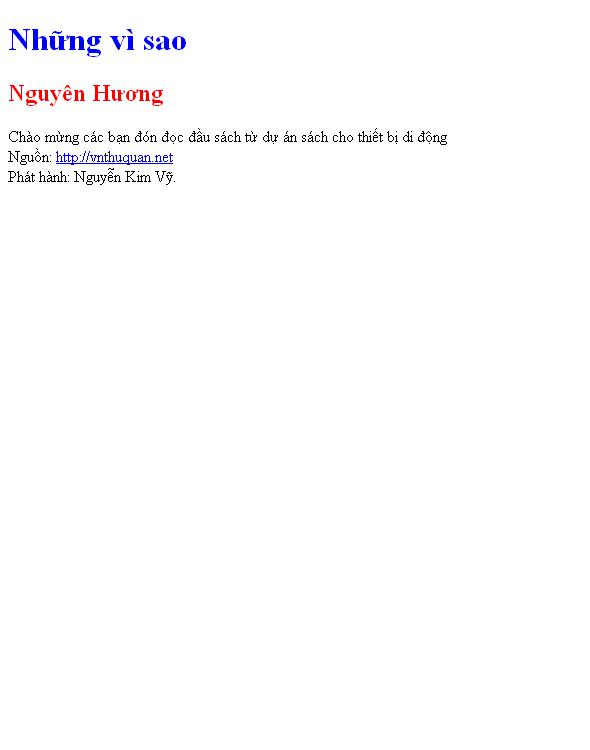 Những vì sao