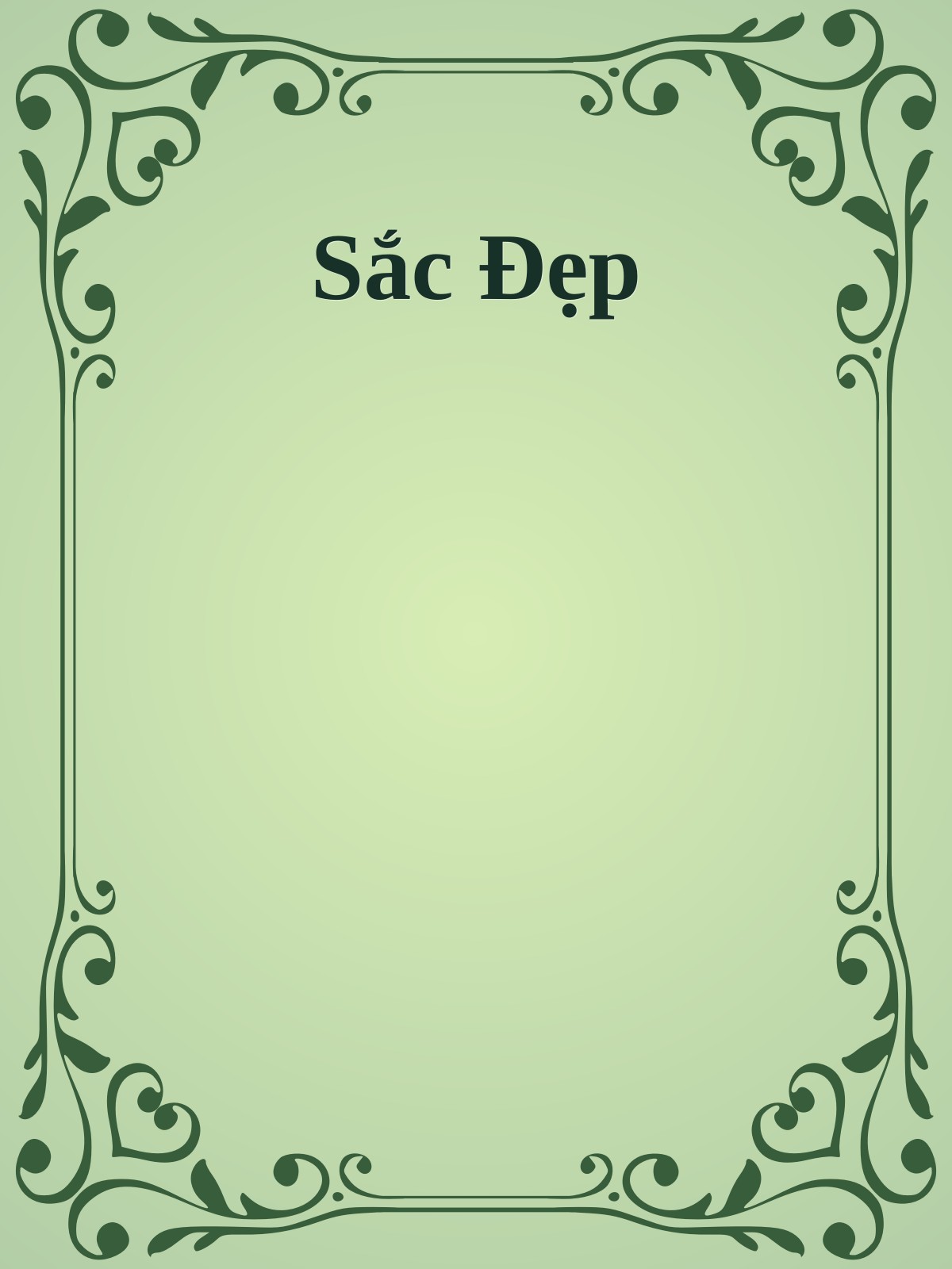Sắc Đẹp