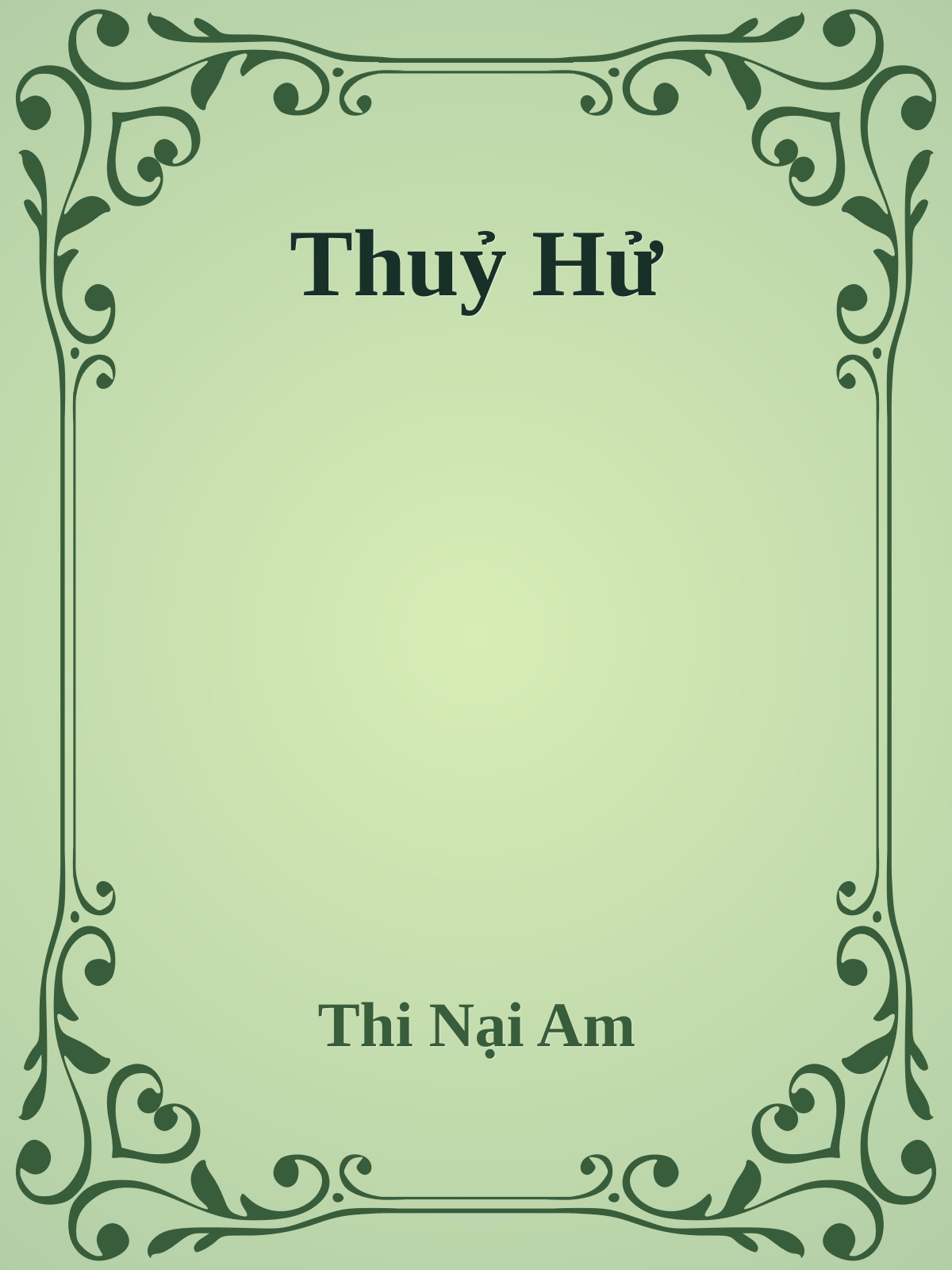 Thuỷ Hử
