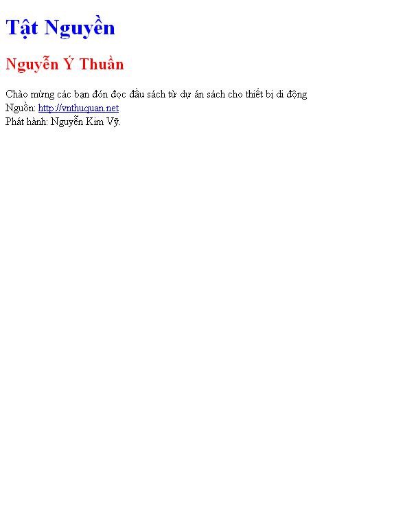 Tật Nguyền