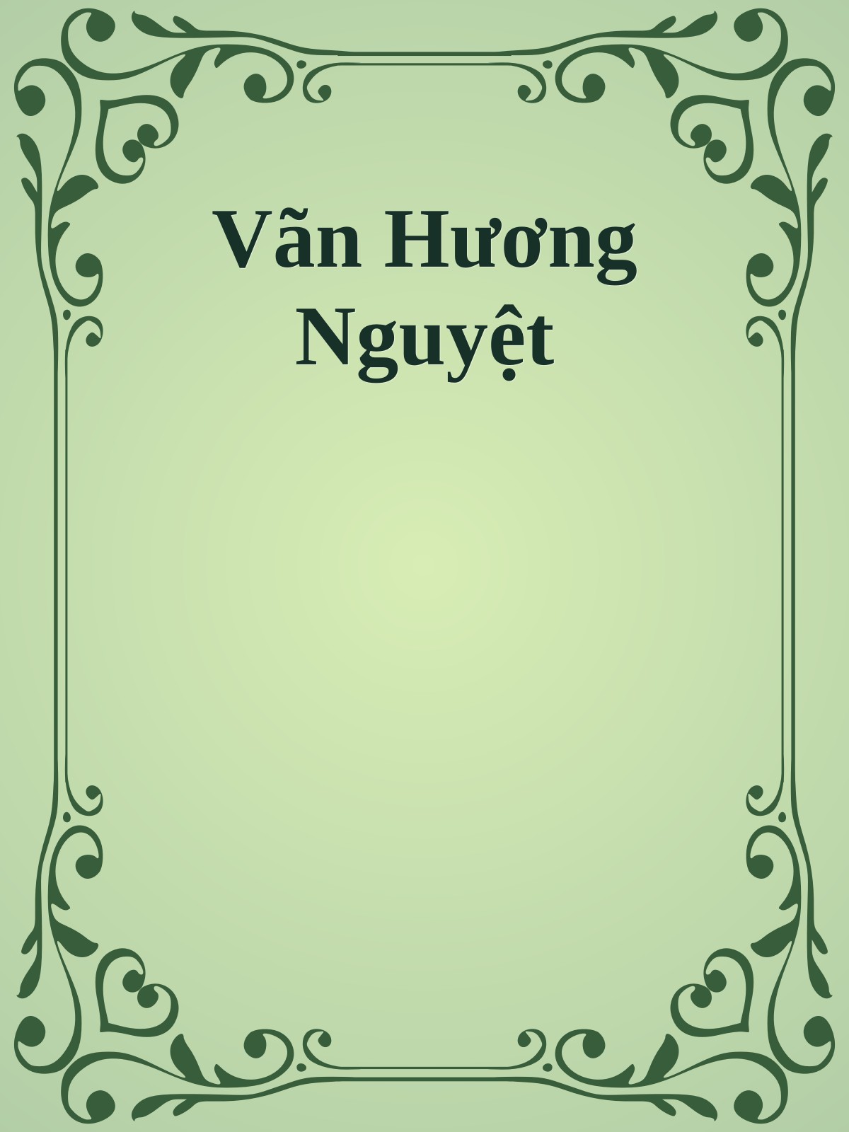 Vãn Hương Nguyệt