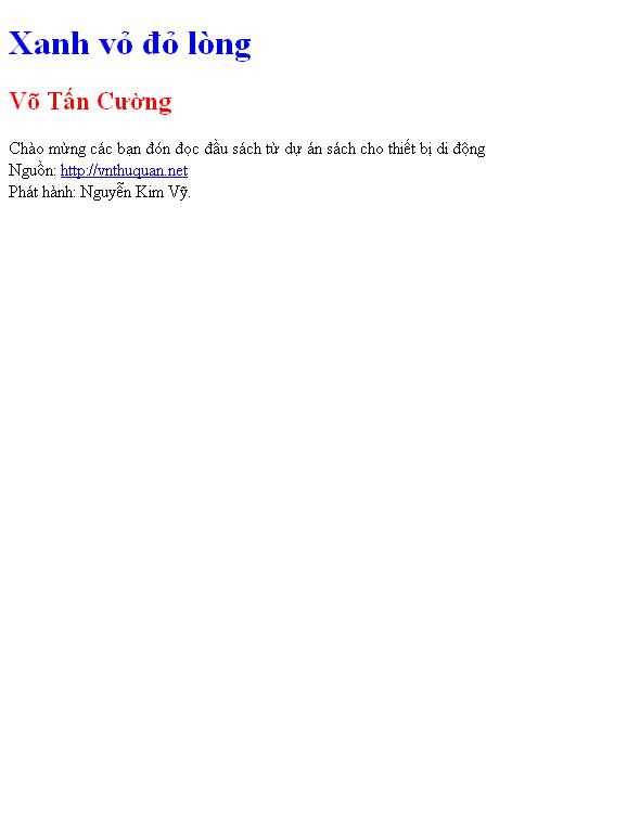 Xanh vỏ đỏ lòng
