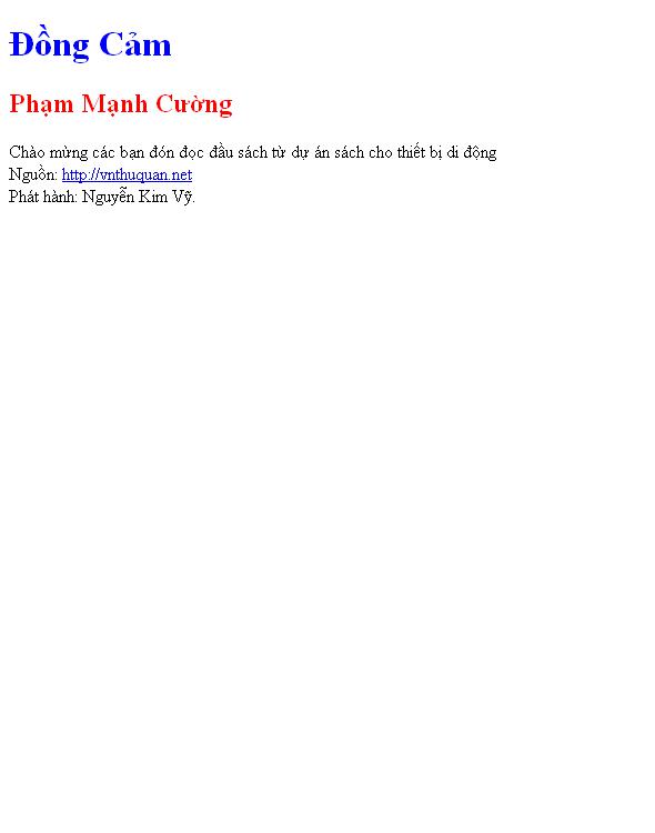 Đồng Cảm