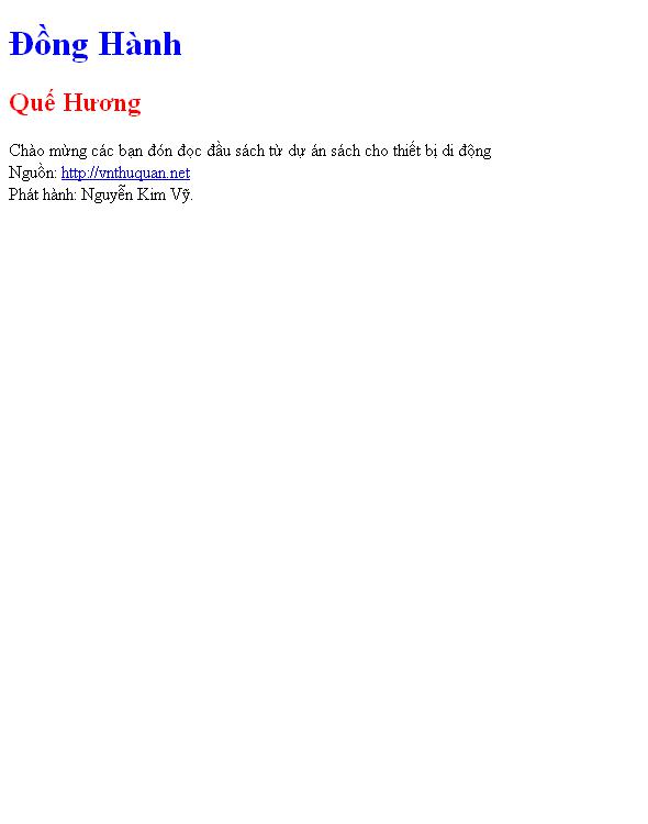 Đồng Hành