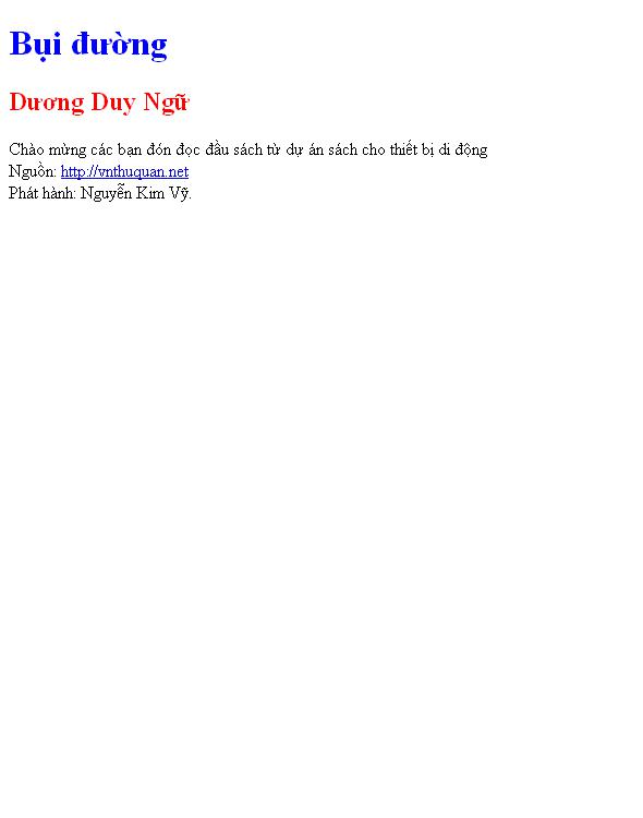 Bụi đường