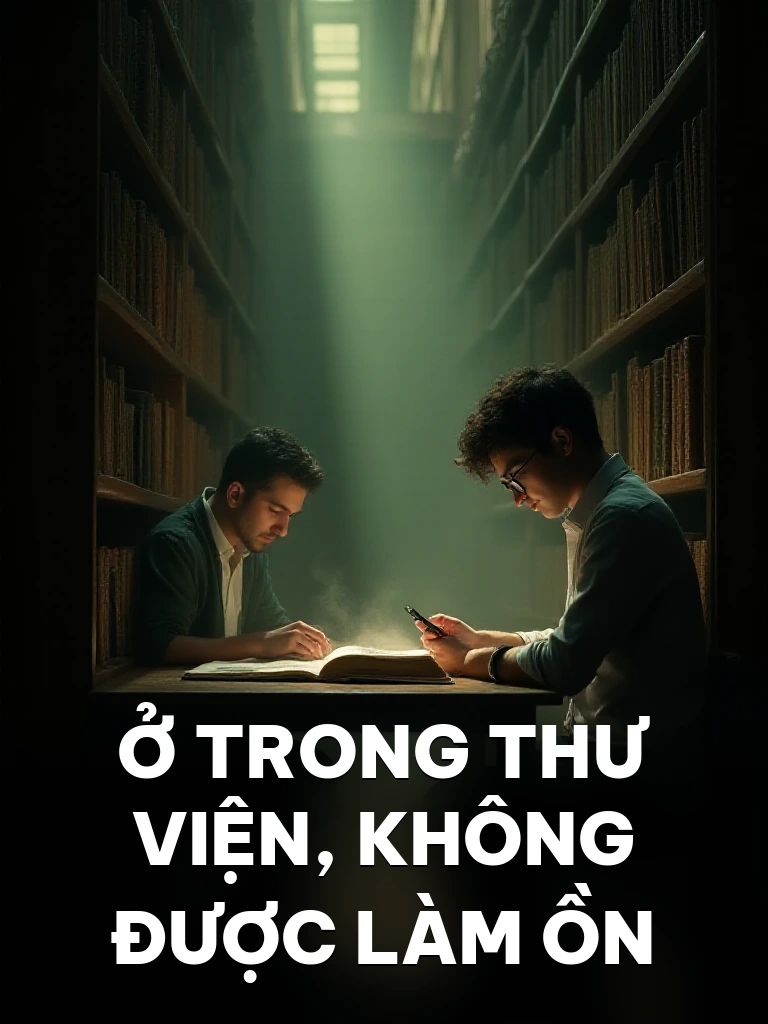 Ở Trong Thư Viện, Không Được Làm Ồn