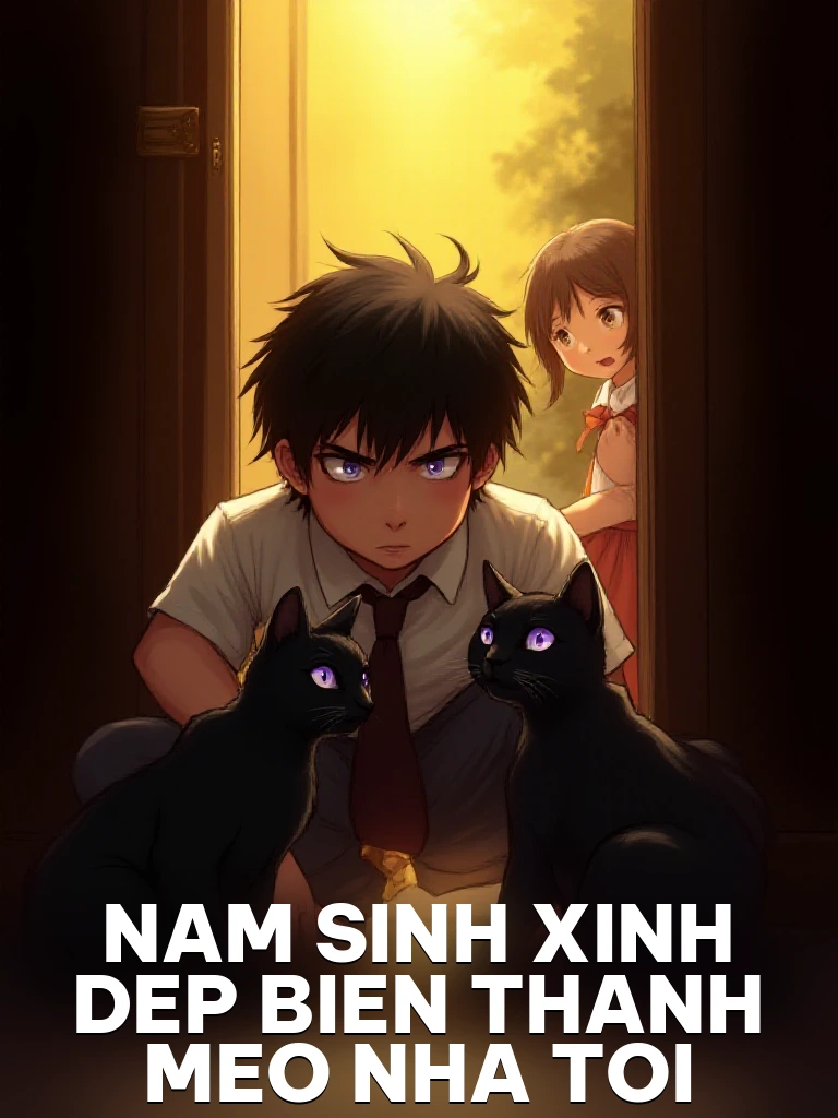 Nam Sinh Xinh Đẹp Biến Thành Mèo Nhà Tôi