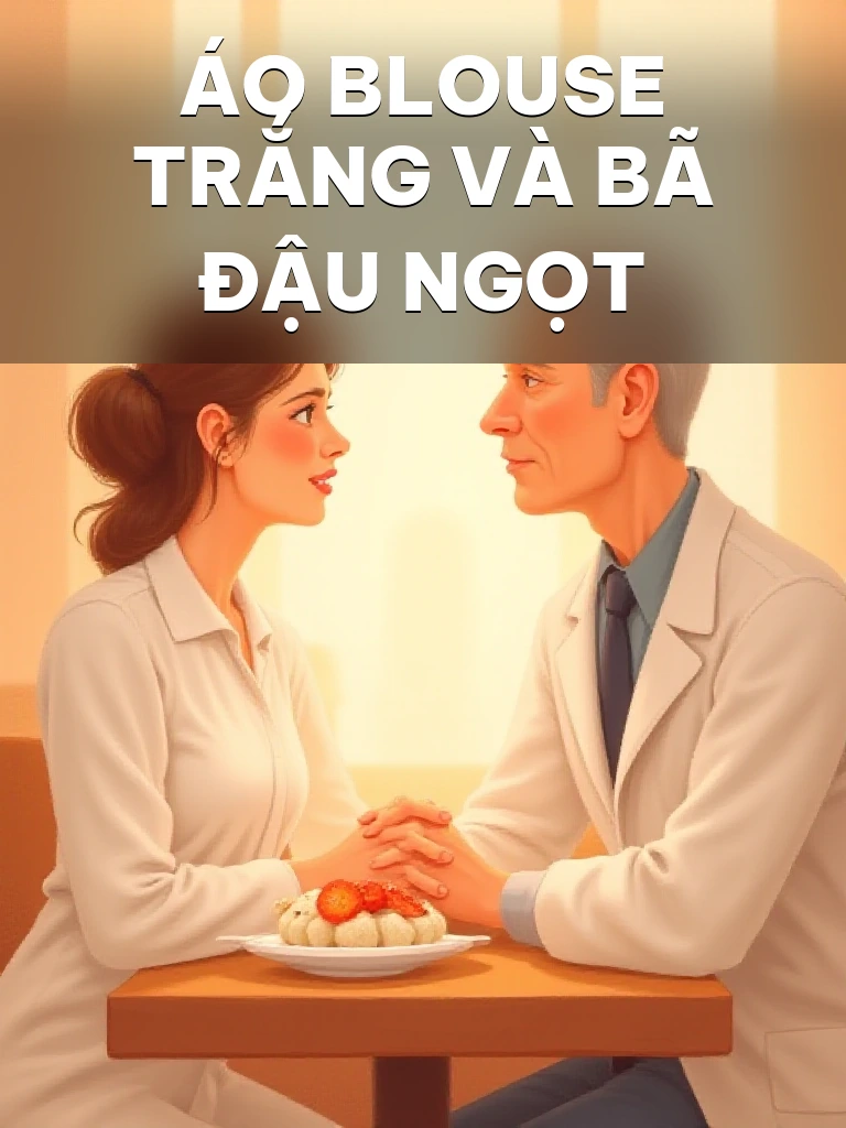 Áo Blouse Trắng Và Bã Đậu Ngọt