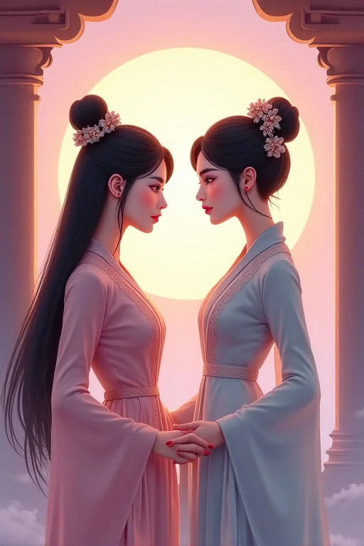 Nữ Đế Cùng Trưởng Công Chúa