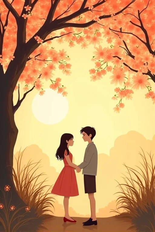 "Tớ Yêu Cậu" Dưới Tán Cây Anh Đào