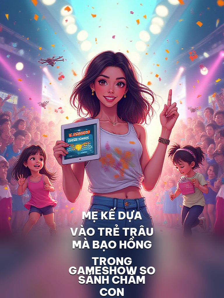 Mẹ Kế Dựa Vào Trẻ Trâu Mà Bạo Hồng Trong Gameshow So Sánh Chăm Con