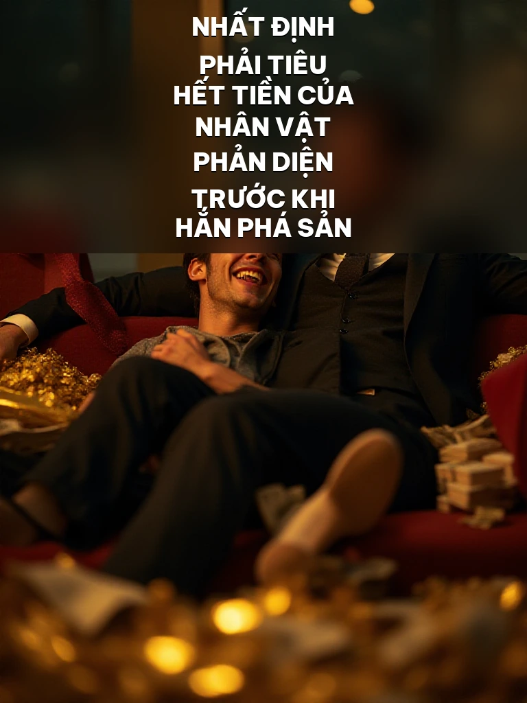 Nhất Định Phải Tiêu Hết Tiền Của Nhân Vật Phản Diện Trước Khi Hắn Phá Sản