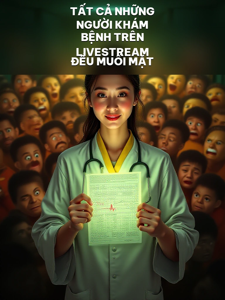 Tất Cả Những Người Khám Bệnh Trên Livestream Đều Muối Mặt