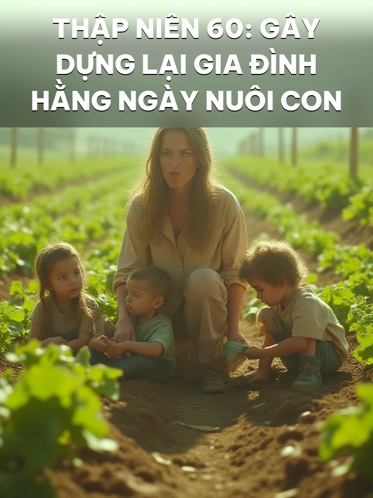 Thập Niên 60: Gây Dựng Lại Gia Đình Hằng Ngày Nuôi Con
