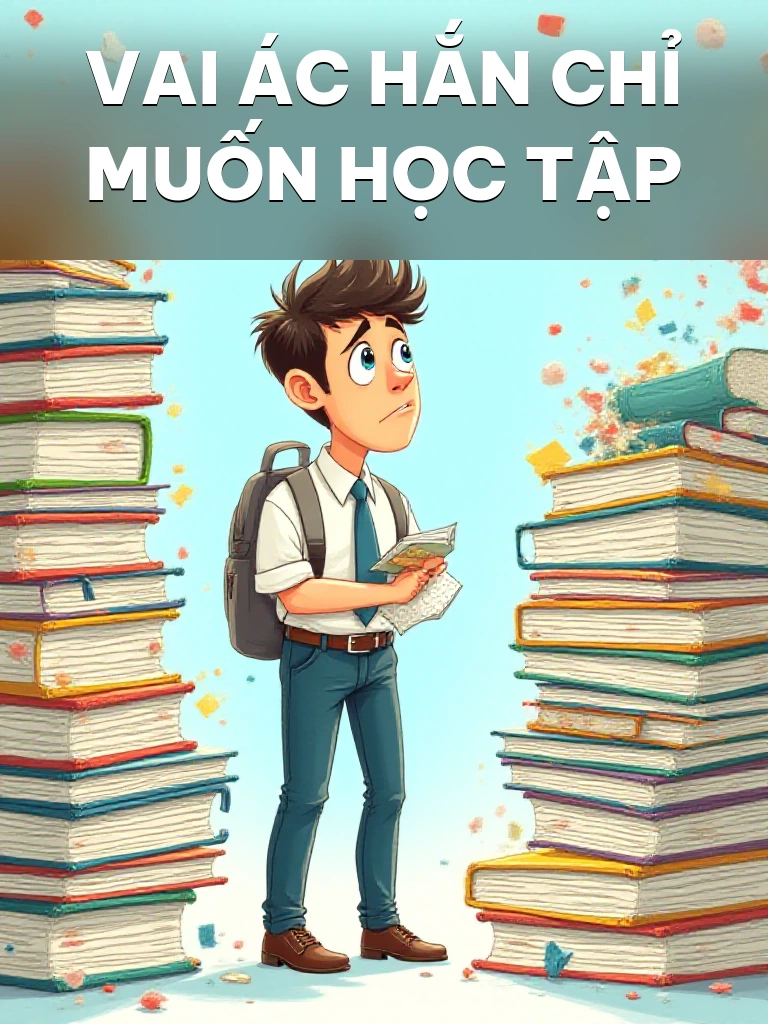 Vai Ác Hắn Chỉ Muốn Học Tập