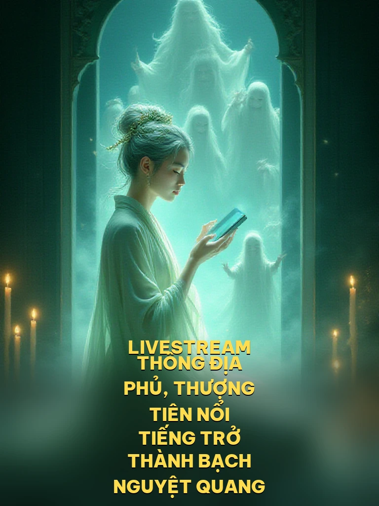 Livestream Thông Địa Phủ, Thượng Tiên Nổi Tiếng Trở Thành Bạch Nguyệt Quang