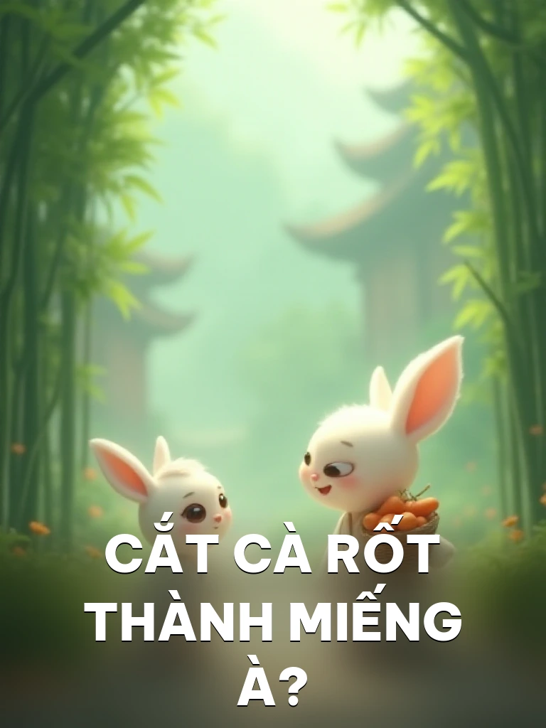 Cắt Cà Rốt Thành Miếng À?