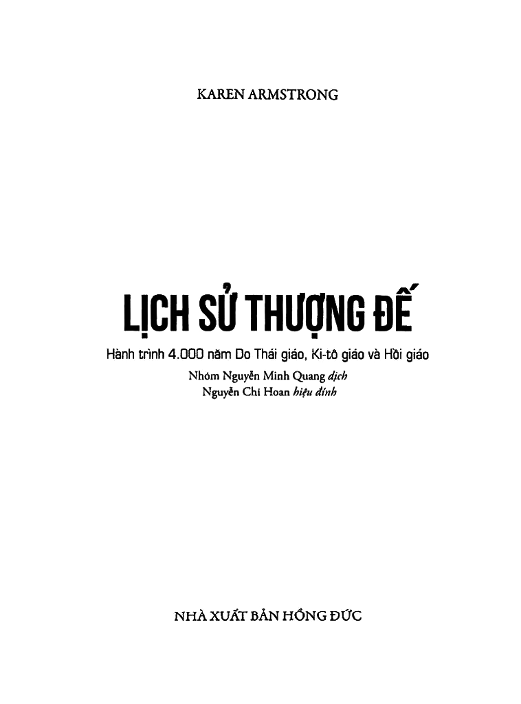 Lịch sử Thượng Đế