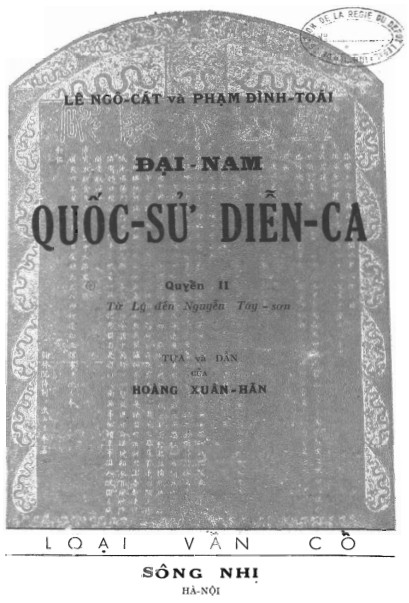 Đại Nam Quốc Sử Diễn Ca Quyển 2