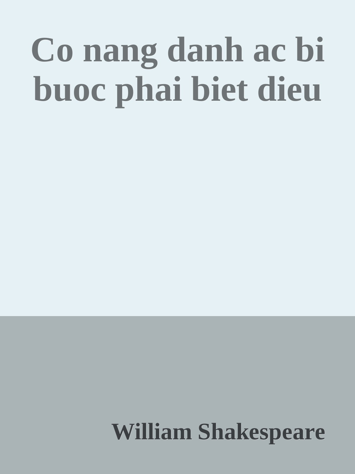 Co nang danh ac bi buoc phai biet dieu