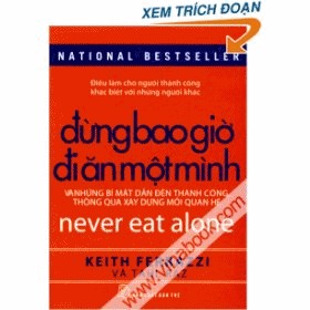 Dung bao gio di an mot minh
