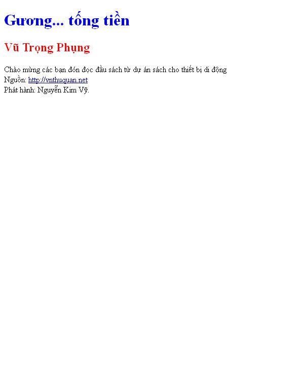 Gương... tống tiền
