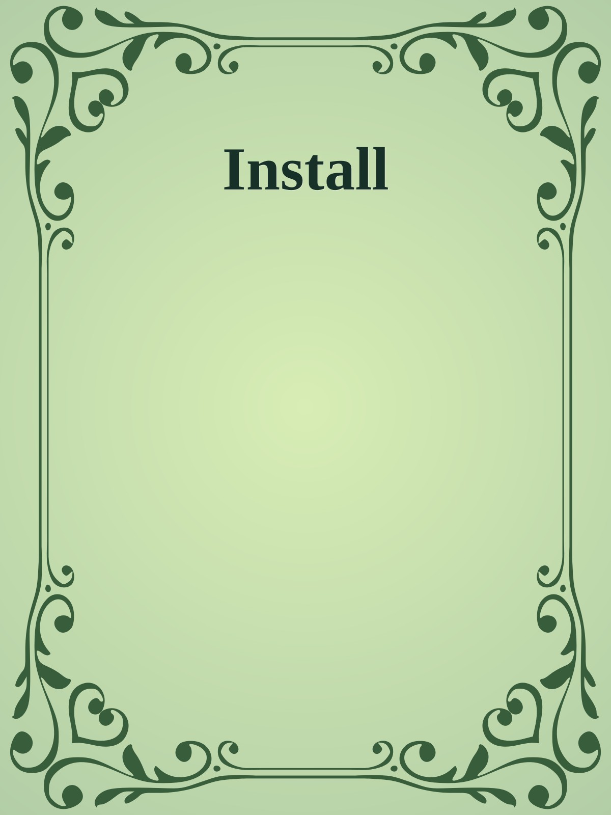 Install