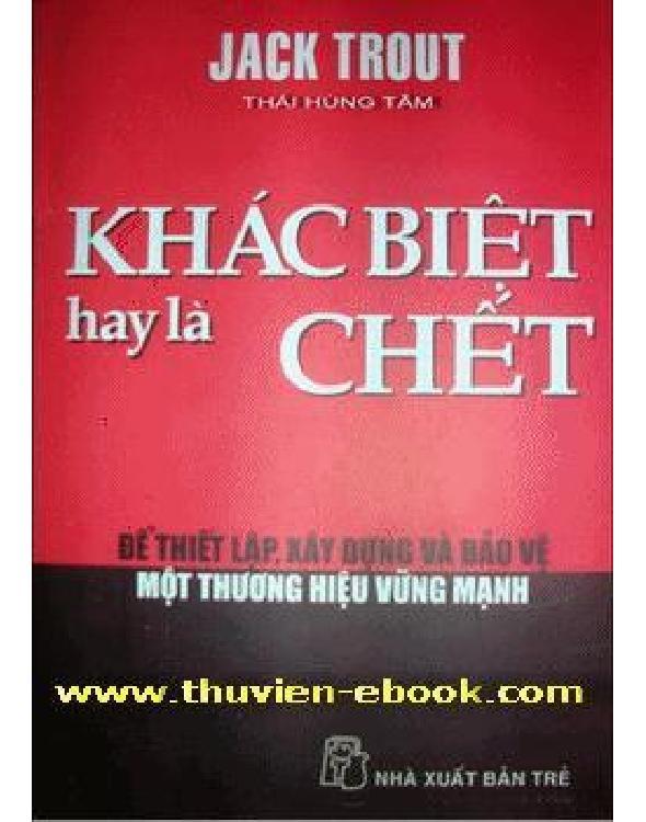 Khac biet hay la Chet
