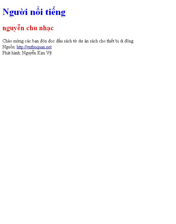 Người nổi tiếng
