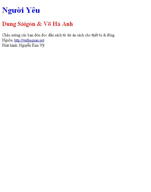 Người Yêu