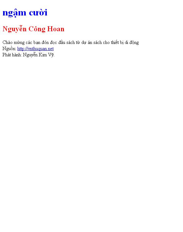 ngậm cười