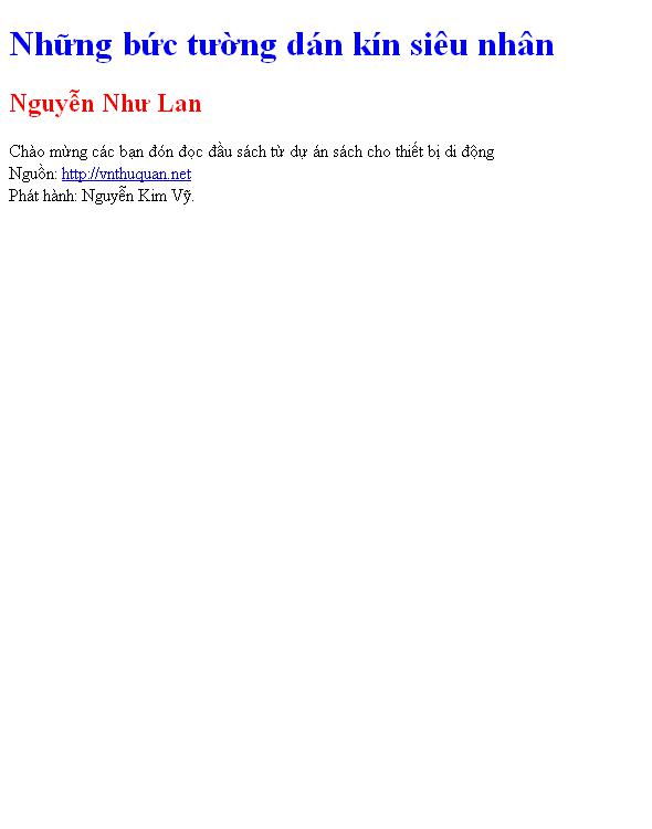 Những bức tường dán kín siêu nhân
