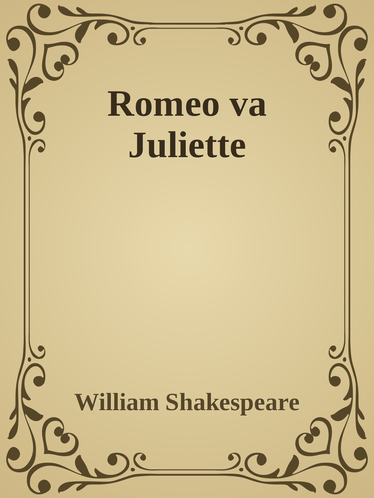 Romeo va Juliette
