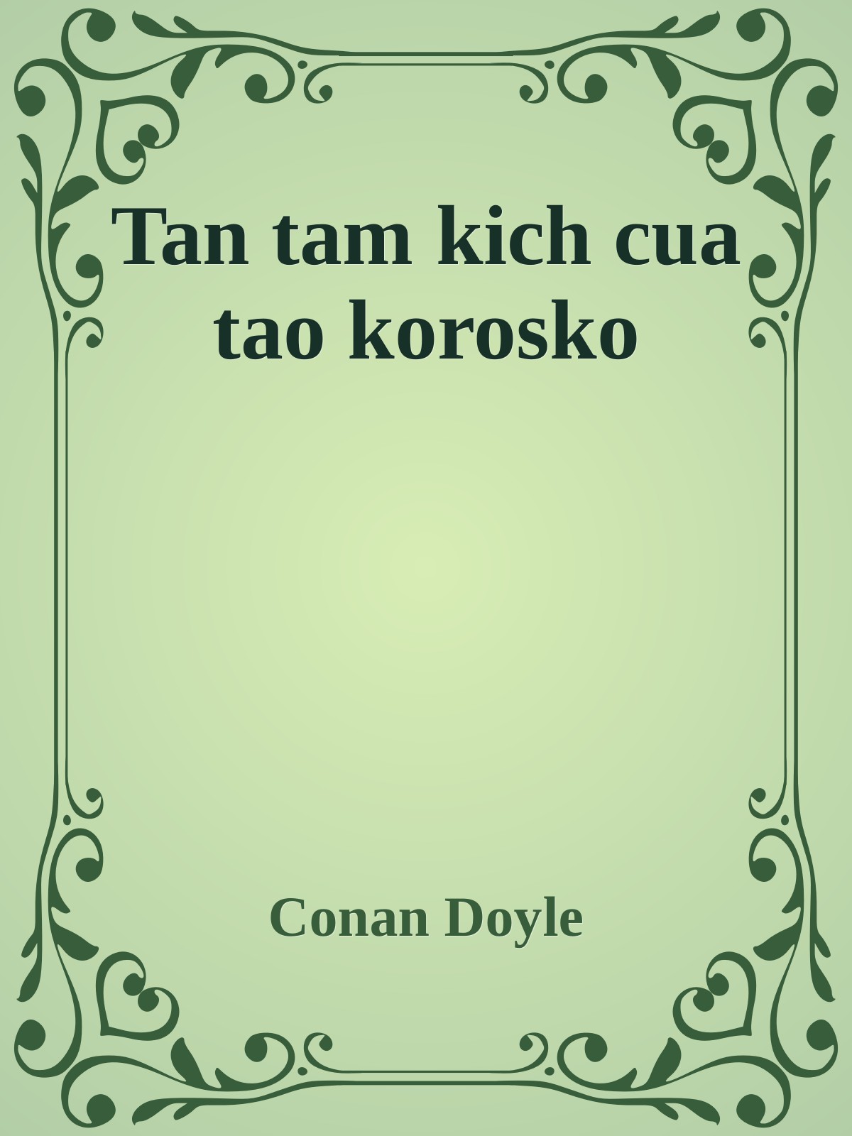Tan tam kich cua tao korosko